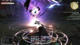 Black mage double transpose opener (p8s dummy 11,240 DPS)