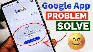 Couldn't Sign in Google App Problem | Fix There Was a Problem Signing in To Your Google Account