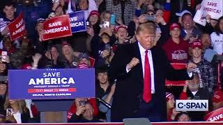 TRUMP PUMP DANCE: "Hold On, I’m Comin’" ...Sam & Dave... Selma, NC... 4/9/2022