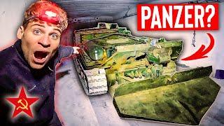 SELTENER PANZER mitten in VERSTECKTEM BUNKER gefunden!🪖| INTAKTE GEIGERZÄHLER und GASMASKEN überall!