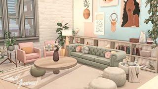 Colorful apartment / 19 Culpepper apartment / NO CC / THE SIMS 4 / stop motion