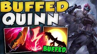 THIS QUINN W BUFF BRINGS HER BACK IN THE META - League of Legends