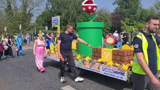 Spalding Flower Parade 2024 (full parade and shots of Castle sports complex)