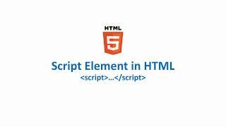 Script Element in HTML