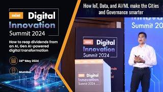 How IoT, Data, and AI/ML make the Cities and Governance smarter | IISc's Suresh K.K at Mint Summit