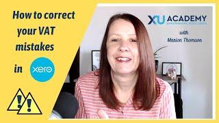 How to correct VAT mistakes in Xero