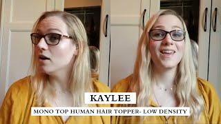 Low density topper—budget friendly piece! MUST-HAVE | Hair Topper Review