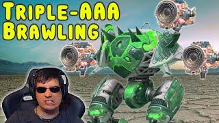 I LOVE BRAWLING - LOL ! War Robots Mk2 Gameplay WR