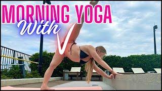 Bikini Yoga with V