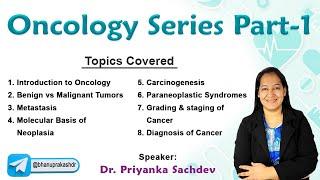 Mastering Oncology with Dr. Priyanka Sachdev (Part-1): National exit test, Usmle, Neetpg #oncology