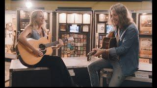 CHARLIE STARR SHOWS ME THE GUITARS BILLY GIBBONS, ZAC BROWN & LESLIE WEST GAVE HIM.