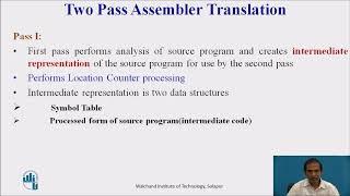 Single Pass and Two Pass Assemblers
