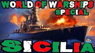 Sicilia mit SAP Sekundäre "Nahkampfopfer?!" im *SPECIAL* ️ in World of Warships  #worldofwarships