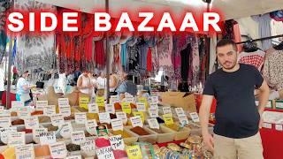 SIDE TURKISH BAZAR Antalya Türkiye | Shopping in Side Turkey. Replica Bazaar #side #turkey