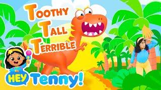  Tyrannosaurus Rex Song | Dinosaur for Kids | Nursery Rhymes | Sing Along | Hey Tenny!