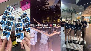 2024 RESET ️ : new year new me, orientation, beach, o level results, open house, dance, unboxing