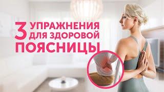 ЗДОРОВАЯ ПОЯСНИЦА: комплекс из 3-х упражнений, которые помогли мне