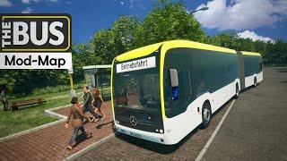 THE BUS Heinsberg Mod-Map mit langer Linie!  The Bus Simulator #17