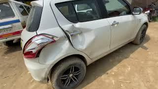 Maruti Suzuki￼ Swift Restoration /Car repainted by step ! Car body dent repair !  ￼