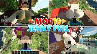 [ Uncensored ] Full Jenny Mod in Minecraft PE 1.17 - 1.20+