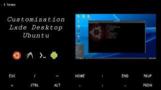 Customization Icons & Themes Lxde Desktop On Termux | Android