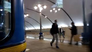 Киевское метро синяя линия - Киев 2021