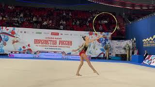 Kira Yablochnikova Hoop Russian Junior Championships 2024