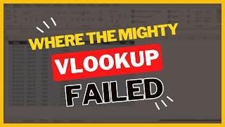 Stop using VLOOKUP in Excel and Unleash the Power of Advanced Techniques - Alternatives to VLOOKUP