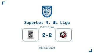 SUPERBET 4. WL LIGA: NDW - Goalbusters 2:2 [2. kolejka, Wiosna 2025]