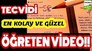 TECVİD ÖĞREN! Kur'an'ı Tecvidli Okumak İçin MUHTEŞEM Tecvidli Kur'an Öğreniyorum Dersi TÜM KURALLAR!