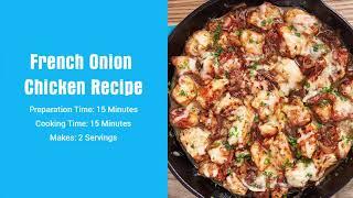 French Onion Chicken Recipe|Hungryfinger