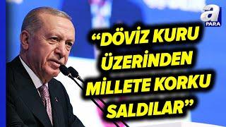 Başkan Erdoğan: "Swap Hariç Net Uluslararası Rezervlerde Son 1,5 Aydaki İyileşme 50,7 Milyar Dolar"