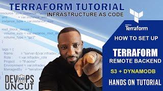 Step by Step | How to set up a remote backend | End to End  Terraform Tutorial