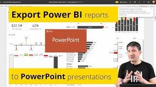 How to Export Power BI Report to PowerPoint In 2 Clicks!  || Zebra BI Knowledge Base