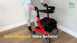 Drive Medical Nitro Rollator Review & Setup Guide