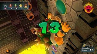 Mario Party 10 - Bowser vs Mario vs Luigi vs Peach vs Daisy - Chaos Castle