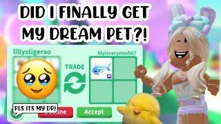 DID I GET MY DREAM MEGA IN ADOPT ME?!*RICH TRADING* #adoptmeroblox #preppyadoptme #preppyroblox