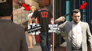 GTA 5 - What Tracey, Jimmy and Boyfriend Do In a Locked Room? (Secret Scene)