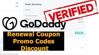 GoDaddy Renewal Promo Codes 2023 - DISCOUNT ON DOMAINS AND WEB HOSTING