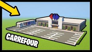 TUTO COMMENT FAIRE UN MAGASIN CARREFOUR | MINECRAFT