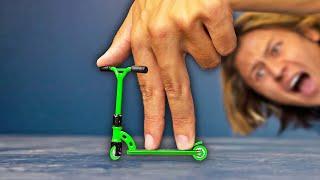 FINGER SCOOTERING!