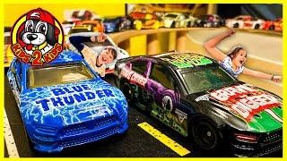 Monster Jam Race Cars - OUR LONGEST RACES EVER! Compilation