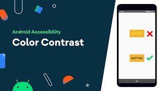 Color contrast - Accessibility on Android