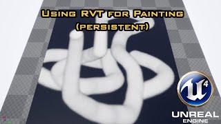 [UE4] [Free Download] Using Runtime Virtual Textures to Paint (Persistent)