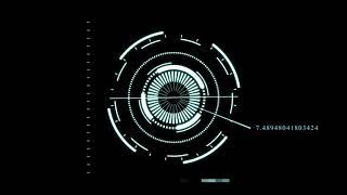 HUD element overlay Sci Fi interface display animation FREE download + After Effects template