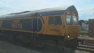 3q98 66719/757 Exeter to margam at Bridgwater 17/5/24