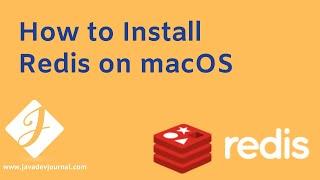 How to install redis on Mac OS