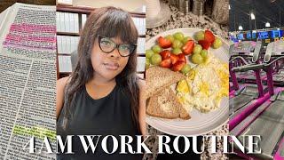 4AM Morning Work Routine | 9-5 Work Routine | A Day In The Life of an Administrative Assistant Atl