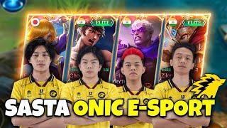 YUSHAA VS SASTA ONIC E-SPORT  || CUSTOM (3 V 4) || WHO WILL WIN ? - MLBB