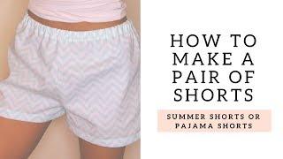 HOW TO: Make a Pair of Shorts! | SEWING WITH KEY